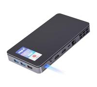 MeLE Overclock4C N150 Mini PC (up to 3.6GHz 4C/4T) 16GB DDR4 512GB Micro Desktop Computer, 4K Triple Display, All-in-one USB-C, USB3.2/WiFi/BT/Ethernet on Business Home Office