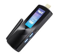 MeLE PCG02 Lüfterloser Mini PC Stick Windows 11 Pro J4125 8GB 128GB HDMI Compute Stick, Unterstützt PXE Unlocked Bios Desktop Computer, Automatisches Einschalten Industrie IoT Medien Business Linux