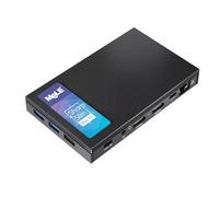 MeLE Quieter 2Q Fanless Mini PC Celeron J4125, Small Computer Portable Micro PC, DDR4, Windows11, Dual HDMI 4K, 2.4G/5G Wi-Fi, Gigabit Ethernet, BT 4.2, USB 3.0 * 4, SSD, VESA Mount (8G/512G)