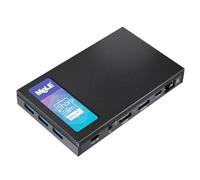 MeLE Quieter 3C Fanless Mini PC N5105, Small Computer Portable, DDR4, Win 11, HDMI 4K, Wi-Fi 5, Gigabit Ethernet, BT 5.1, USB 3.2 * 3, Type-C, DP, SD Card & SSD Support, VESA Mount (8G/256G)