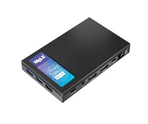 MeLE Quieter 4C Fanless Mini PC N100, 3.4GHz, Mini Computer, LPDDR4X, Win11, HDMI 4K, Wi-Fi 5, BT 5.1, USB 3.2 * 2, USB 2.0 * 1, Type-C * 1, VESA Mount (16GB/512GB)