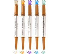 Melearch Eyeshadow Stick, 5 Colors Waterproof Brightener Shimmer Eye Shadow Stick, Long Lasting Cream Contouring Eyeshadow Set, Perfect Gifts For Women