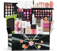 Melearch Makeup Set Box, Festival Surprise Assortment Gift with Professional Makeup Products, Cosmetics Set Party Favors for Women Girls Teenager, Vegan & Cruelty-Free, Set A