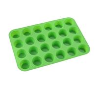 Melearch Muffin Trays, 24 Cavity Yorkshire Pudding Tray, Silicone Cupcake Moulds for Baking, Silicone Muffin Cases, Non Stick Muffin Tin, Cookies Jelly Mould