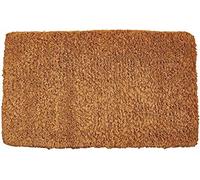 Melford Hand Woven Natural Coir Extra Thick Doormat Available In 6 Sizes (Melford Hand Brown, 60x35cm)