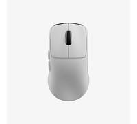 MelGeek Horus Lightweight Mouse, Wireless Gaming Mouse, 49g, 8K Polling, 30K DPI Sensor, 215 Hr Battery, 2.4G/USB-C, with Light Receiver, Fit for Medium and Large Hands - White