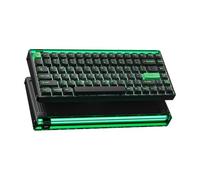 MelGeek MADE84 Pro Wired Keyboard, Hall Effect Magnetic Switch Gaming Keyboard, 75% Compact Rapid Trigger, Hot-Swappable, RGB Snap Tap & Adjustable Actuation, Online HIVE Custom (DF Green)