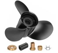 Melgweldr 15 1/4 x 15 Pitch 48-78116A45 Aluminum Outboard Boat Propeller for Mercury Engines 135-300HP/Mercruiser Alpha Bravo One,15 Spline Tooth,Hub Kits Included,RH