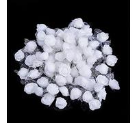 通用 Melhope 100 PCS White Colour Mini PE Foam Rose Heads with Lace Edge Artificial Foam Rose Flower Bouquet Wedding Decor for DIY Wedding Bouquets Centerpieces Arrangements Party Home Table Decor