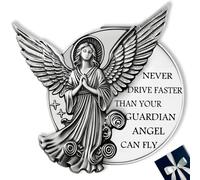 Meliatomia Guardian Angel Visor Clips for Cars,Drive Safe Reminder Visor Clip,New Car Gifts for Women Friends Family Lover Father Mother