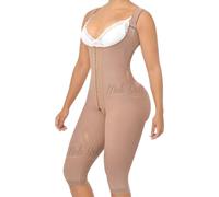 Melibelt 3026 Fajas Colombianas Reductoras Y Moldeadoras Compression Garment Shapewear For Women, Mocca, XL