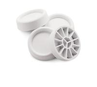 Meliconi Anti-Vibration Support Set for Washing Machines and Dryers, 4 Pieces, New Non-Slip Rubber, Made in Italy