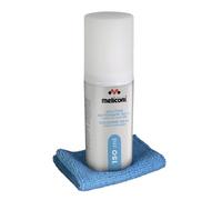 MELICONI C-150 Cleaning Solution with Microfiber Cloth for Cleaning TV Screens, PC Monitor, Smartphone, LCD, Plasma, without Stripes, 150 ml