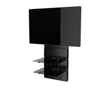 Meliconi Ghost Design 3500 Rotation Black Matt Wall Mount for TVs from 32 to 70 Inches (32 Inches) Vesa 200 300 400 mm