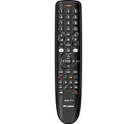Meliconi Remote Control Universale GUMBODY FACILE TV+ | Black, Compatible with Almost All TV Models