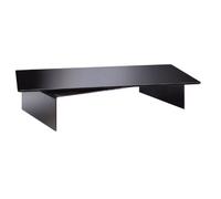 Meliconi Rotary Shelf Stand For Led Lcd And Plasma Tv Rotobridge Elite M Tempered Glass