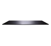 Meliconi Rotobase Elite L, Rolling TV & Monitor Stand | 360° Rotating Base in Tempered Glass, 70 kg Capacity, 75x35x2.2 cm, Made in Italy, Black