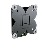 Meliconi Slimstyle Plus 100 S Fixed TV Wall Bracket Plasterboard Compatible | TV 14”-43”, VESA 75x75 100x100, Slim Design, 20 kg Capacity | 10 kg Plasterboard, Made in Italy