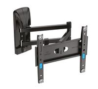 Meliconi, Slimstyle Plus 200 SDR, TV Wall Bracket with Arm and Double Rotation, Bracket for TV Screens Flat from 26‘ to 45’, VESA mount 50-75-100-200, Load capacity 25 Kg, Made in Italy, Black