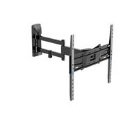 Meliconi Slimstyle Plus 400 SDR, TV Wall Bracket 40''-82'' VESA 200-300-400, Maximum Load 30 Kg, Horizontal Rotation ±90° and Vertical +10°/-5°, Fast Block System and Easy Fix Up & Down, Made in Italy