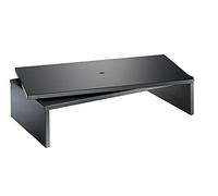 Meliconi SPACE SYSTEM TV DESK Rotating desk for TV and PC Monitor, Black