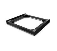 Meliconi Torre Noir Washer-Dryer Overlay Kit, Pre-assembled, TÜV SÜD Certified, 250 kg, Made in Italy, Black