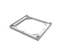 Meliconi TORRE UP - Universal Stacking Kit for Washer and Dryer - Pre-Assembled, Made with 30% Recycled Plastic - Safety Belt included, Supports up to 250 kg, Made in Italy, White