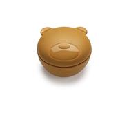 melii Silicone Animal Bowls with Lid - Food Storage Container (Bear)