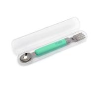melii Spork On the Go, Mint & Blue, 11250