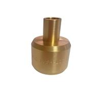 MELIMATIC Push-LOC 25mm MDPE to 15MM Copper MDPE D4003 Adaptor Coupling to Female brassware 30bar Pressure
