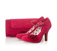 Melinda and Matching Tirana Fuchsia UK6