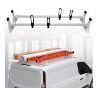 MELIPRON Steel Cargo Van Roof Ladder Rack for Ford Transit Connect 2014-2 Crossbars 46"