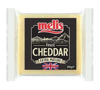 Melis Extra Mature Cheddar Cheese 200 GRAM