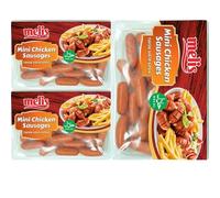 Melis Mini Chicken Sausages Cocktail Halal 300 Gramm x 3 PACKS by Pufai Grocery