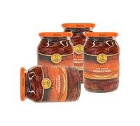 Melis Sundried Tomatoes 330G Rich Flavored Sundried Tomatoes Preserved in Oil Great for Pasta Salads, Product from Turkey Origin Pack of 4