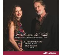 Mélisande Corriveau – Barriere: Pardessus de Viole – CD – NAXOS
