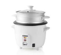 300W Rice Cooker & Steamer Keep Warm Function Automatic Steam Vegetables 0.6L