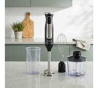 MELISSA 4 in 1 Hand Blender Set Food Processor Mixer Whisk & Chopper Bowl Jug