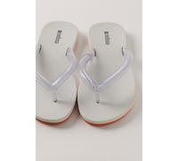 Melissa Airflow Flip Flops at Free People in White/Orange, Size: US 7 - female