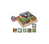 Melissa and Doug 775 Farm Cube Puzzle