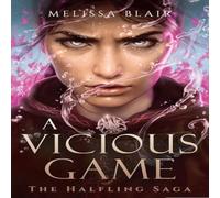 Melissa Blair A Vicious Game Paperback Book in White Melissa Blair White