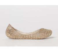 Melissa Campana Papel Girl's Perforated Glitter PVC Ballet Flats - Size: 34 - female