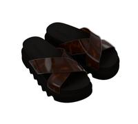 Melissa Cozy Cross Platform Slides for Women