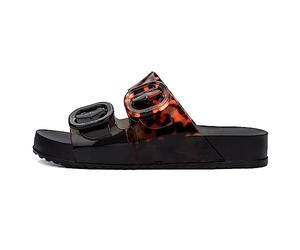 Melissa Cozy Slide for Women, Comfortable, Jelly, Adjustable Double Buckle