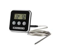 MELISSA Digital Cooking Thermometer with Remote Probe and Alarm Timer