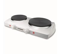 Melissa Double Electric Hot Plate 2300W Dual Burner Portable Cooker Adj Temp