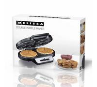 Double Heart Shape Waffle Maker Iron Machine Non Stick Stainless Steel