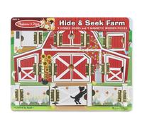 Melissa & Doug - 14592 - Magnetic Farm Hide & Seek Board