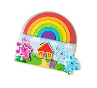 Melissa & Doug 33008 Blues Clues And You, Wooden Rainbow Stacking Puzzle, Multicolour