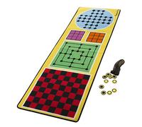 Melissa & Doug 4-in-1 Game Rug - 4 Board Games, 36 Game Pieces